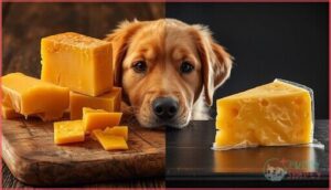 plain vs. processed cheese plain vs. processed cheese