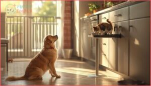 preventing dogs from accessing cat food preventing dogs from accessing cat food