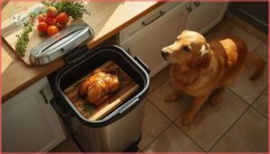 preventing dogs from eating chicken bones preventing dogs from eating chicken bones