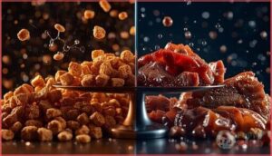 protein and fat content variations protein and fat content variations