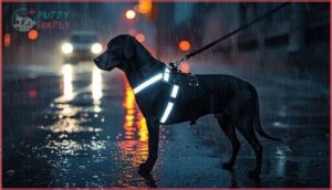 reflective elements for low light safety reflective elements for low light safety