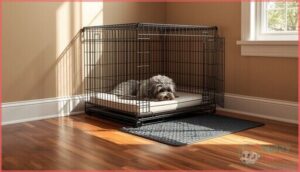 securing the crate to prevent movement securing the crate to prevent movement