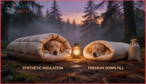 synthetic vs down insulation synthetic vs down insulation
