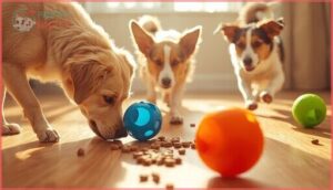 treat-dispensing balls and toys treat-dispensing balls and toys
