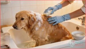 wash exposed fur with mild dish soap wash exposed fur with mild dish soap