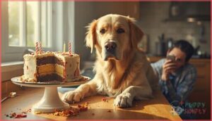 what to do if your dog eats human cake what to do if your dog eats human cake