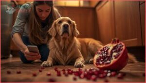 what to do if your dog eats pomegranate what to do if your dog eats pomegranate