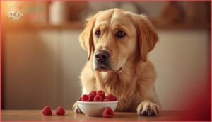 when dogs should not eat raspberries when dogs should not eat raspberries
