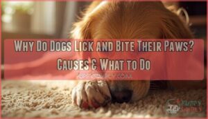 why do dogs lick and bite their paws why do dogs lick and bite their paws