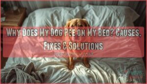why does my dog pee on my bed why does my dog pee on my bed