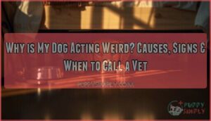 why is my dog acting weird why is my dog acting weird