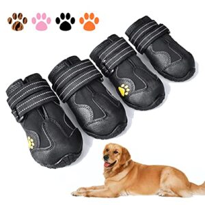 XSY&G Dog Boots,Waterproof Dog Shoes,Dog B08DD3SP4F