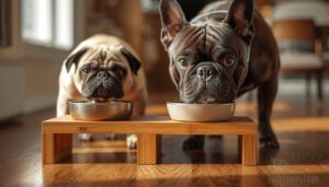 adjustable stands for different dog sizes adjustable stands for different dog sizes