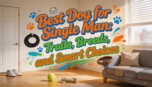 best dog for single man best dog for single man