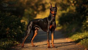 black and rust dobermans black and rust dobermans