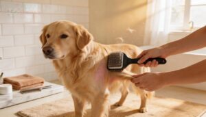 brush before getting the coat wet brush before getting the coat wet