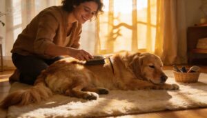 brush gently, section by section brush gently, section by section