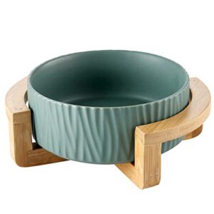 Ceramic Pet Bowls with Stand B088LQG9SK