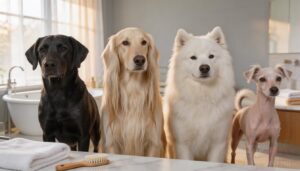 coat type changes bath frequency coat type changes bath frequency