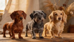 coat types (smooth, wire-haired, long-haired) coat types (smooth, wire-haired, long-haired)