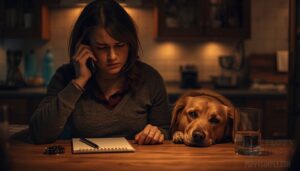 contacting your veterinarian contacting your veterinarian