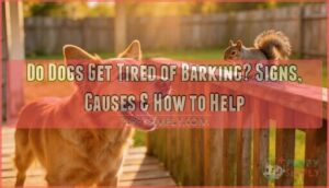do dogs get tired of barking do dogs get tired of barking
