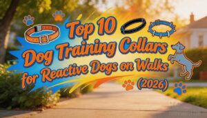dog training collars for reactive dogs on walks