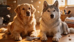 double-coated and heavy-shedding breeds double-coated and heavy-shedding breeds