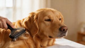 finish with a slicker brush afterward finish with a slicker brush afterward