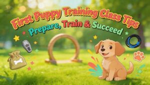 first puppy training class tips