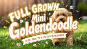 full grown mini goldendoodle