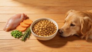 high-quality dry kibble high-quality dry kibble