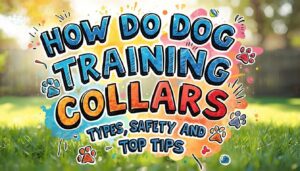 how do dog training collars work