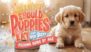 how often should puppies eat per day