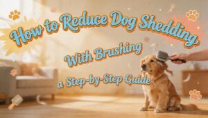 how to reduce dog shedding with brushing