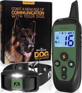 INVIROX Dog Training Collar with B0B5V5CT5V