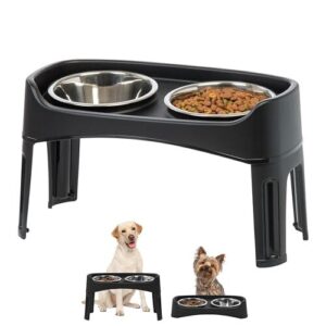 IRIS USA Elevated Dog Bowls B07KY5JJTZ