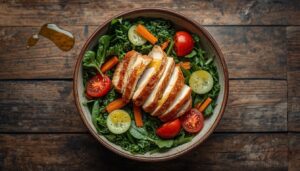 lean chicken and veggie bowl lean chicken and veggie bowl