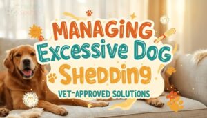 managing excessive dog shedding