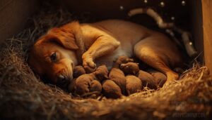 mother-to-puppy spread mother-to-puppy spread