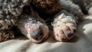 mottled nose, skin, and paw pad pigment mottled nose, skin, and paw pad pigment