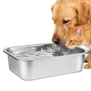 Ohtomber Stainless Steel Dog Bowls B0FRR6GLV1