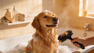 pair baths with brushing pair baths with brushing