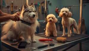 practicing on different dog breeds and coat types practicing on different dog breeds and coat types