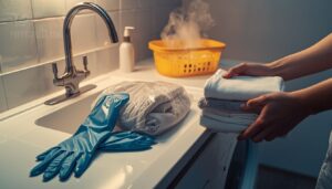 prevent cross-contamination on clothing and skin prevent cross-contamination on clothing and skin