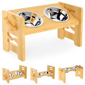 Raised Tilted Dog Bowl for B08TMQ39XY