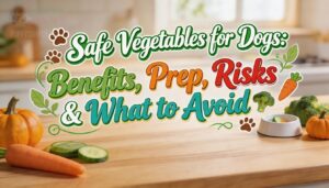 safe vegetables for dogs