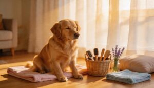 set up a calm brushing space set up a calm brushing space