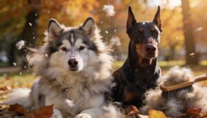 signs of a double-coated dog signs of a double-coated dog