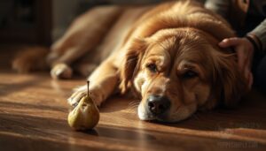 signs pear skin upsets your dog signs pear skin upsets your dog